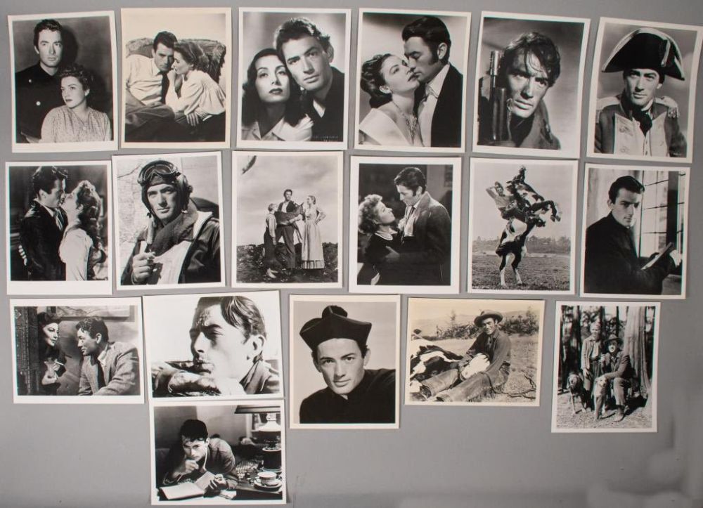 Lot 373: Gregory Peck 1944-1952 Promotional Stills