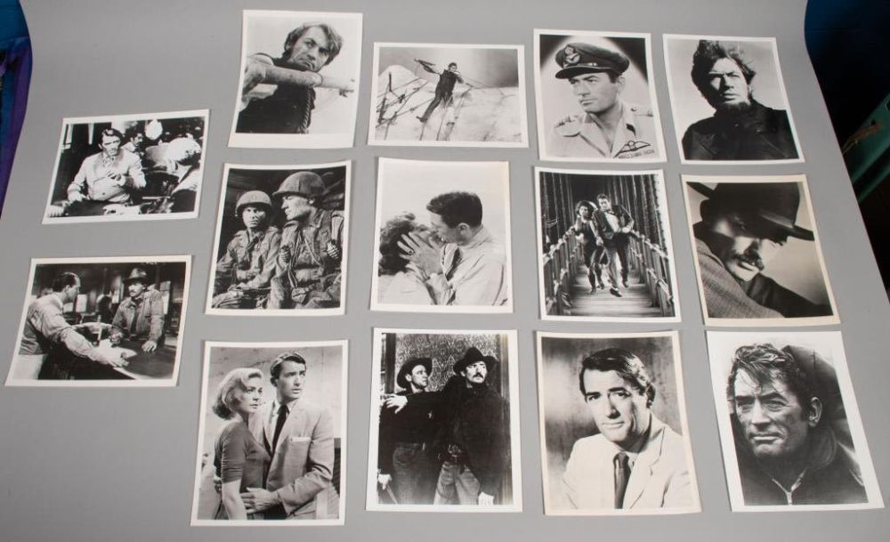 Lot 374: Gregory Peck 1951-1966 Promotional Stills