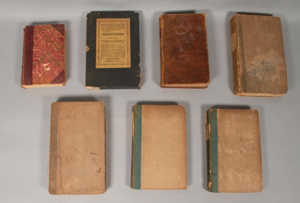 Lot 379: Collection of 7 Books, Behaviorism and Philosophy
