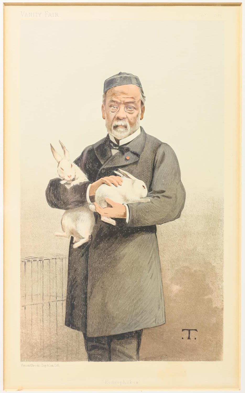 Lot 191: Louis Pasteur Vanity Fair Lithograph