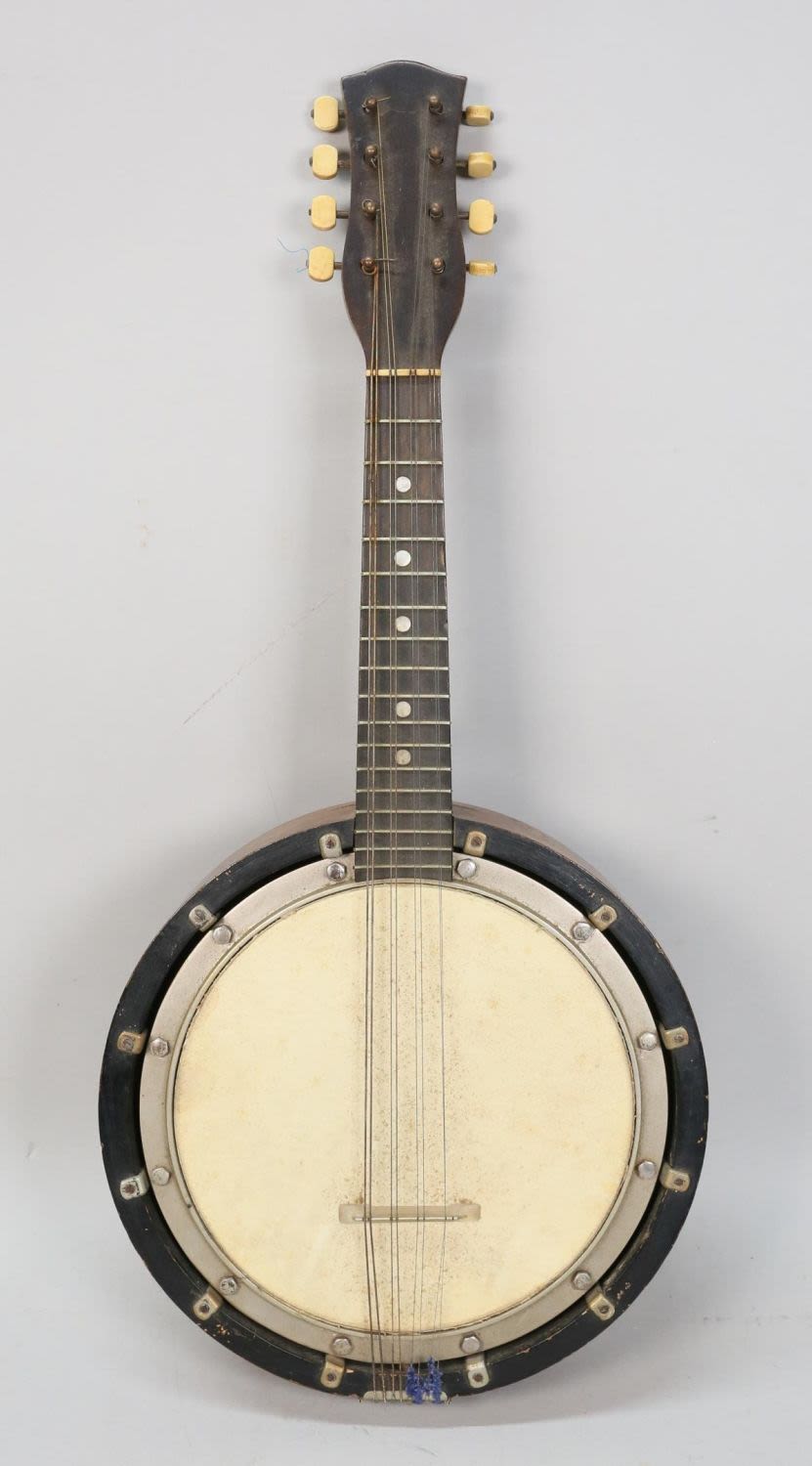 Lot 300: Eight String Banjo Banjolin