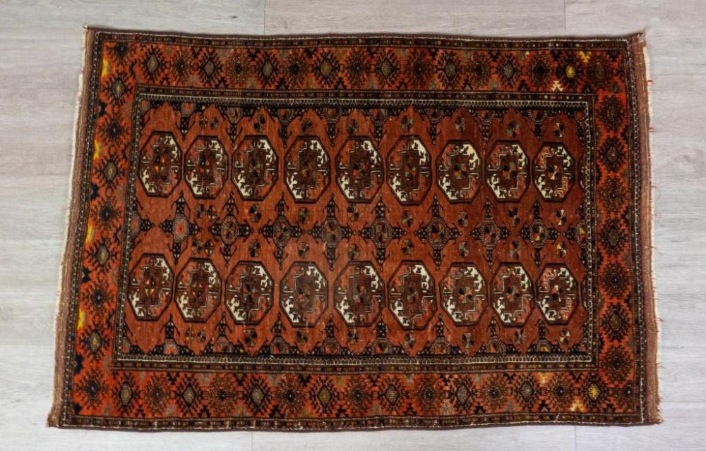 Lot 365: Bokhara Style Rug