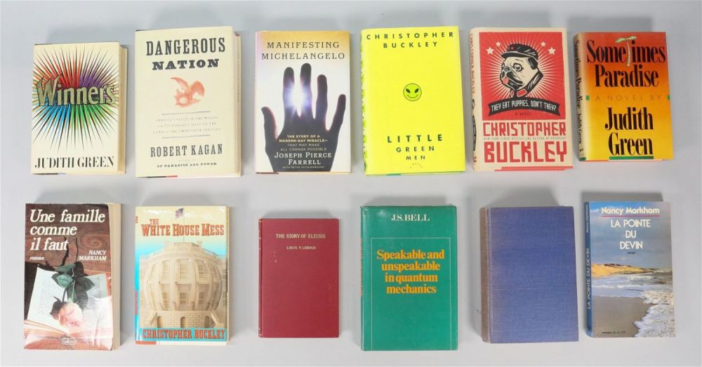 Lot 432: 13 Signed Non-Fiction Books