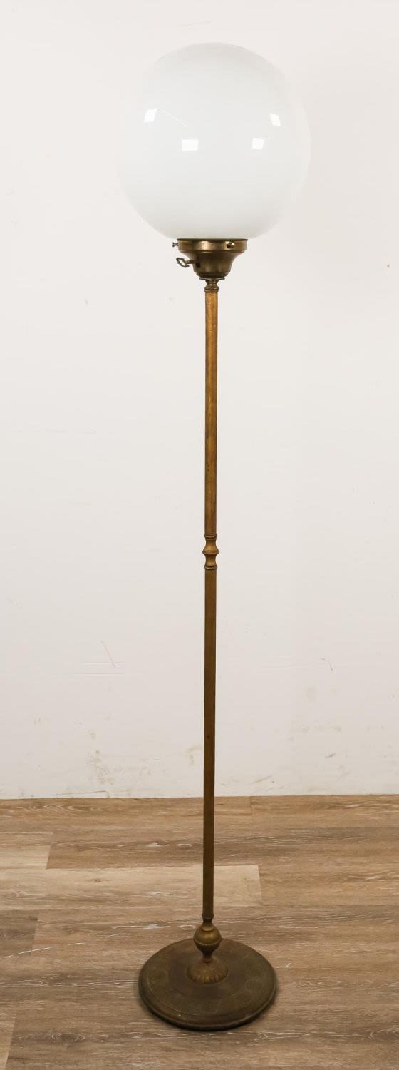 Lot 434: Globe Floor Lamp