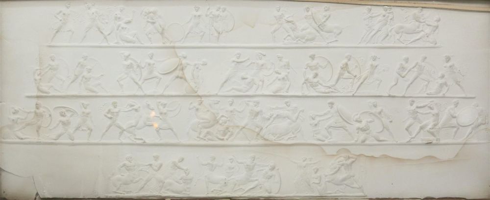 Lot 450: Parthenon Plaster Relief Panel
