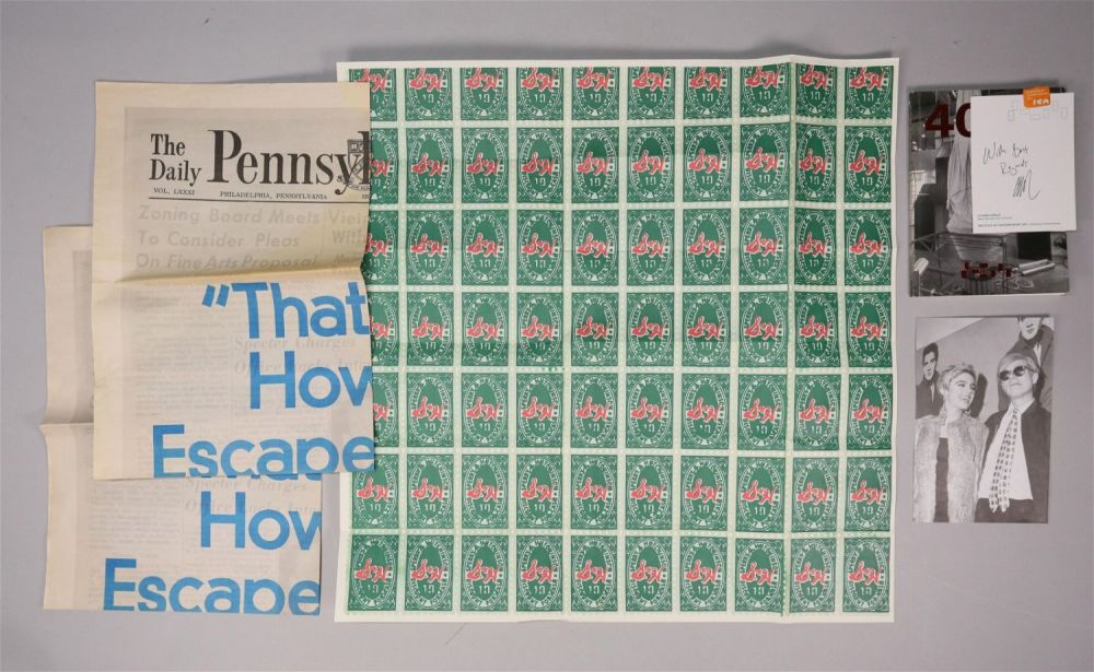 Lot 155: Andy Warhol Lithograph S&H Green Stamps