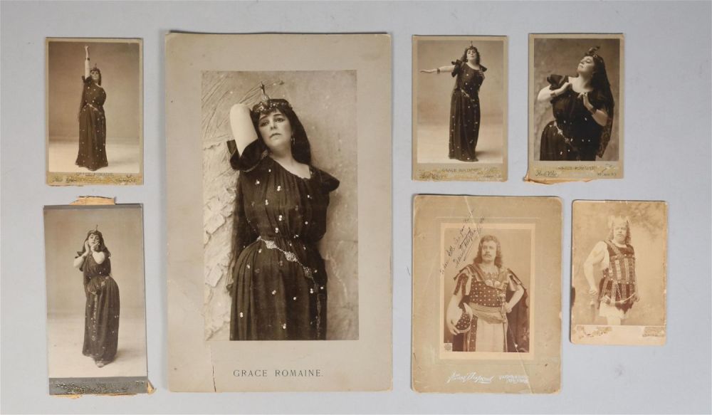 Lot 215: 6 Early 20th Century Cabinet Cards
