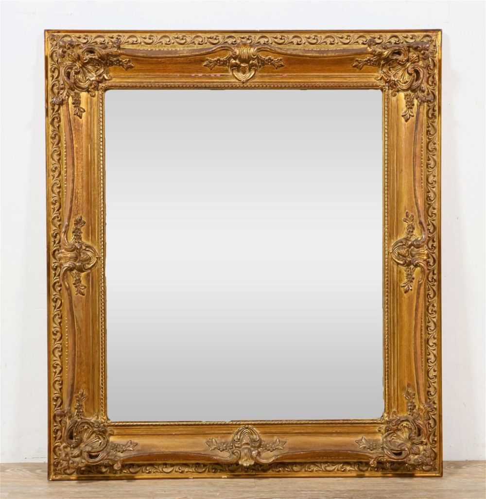 Lot 160: Gilt Wood Mirror