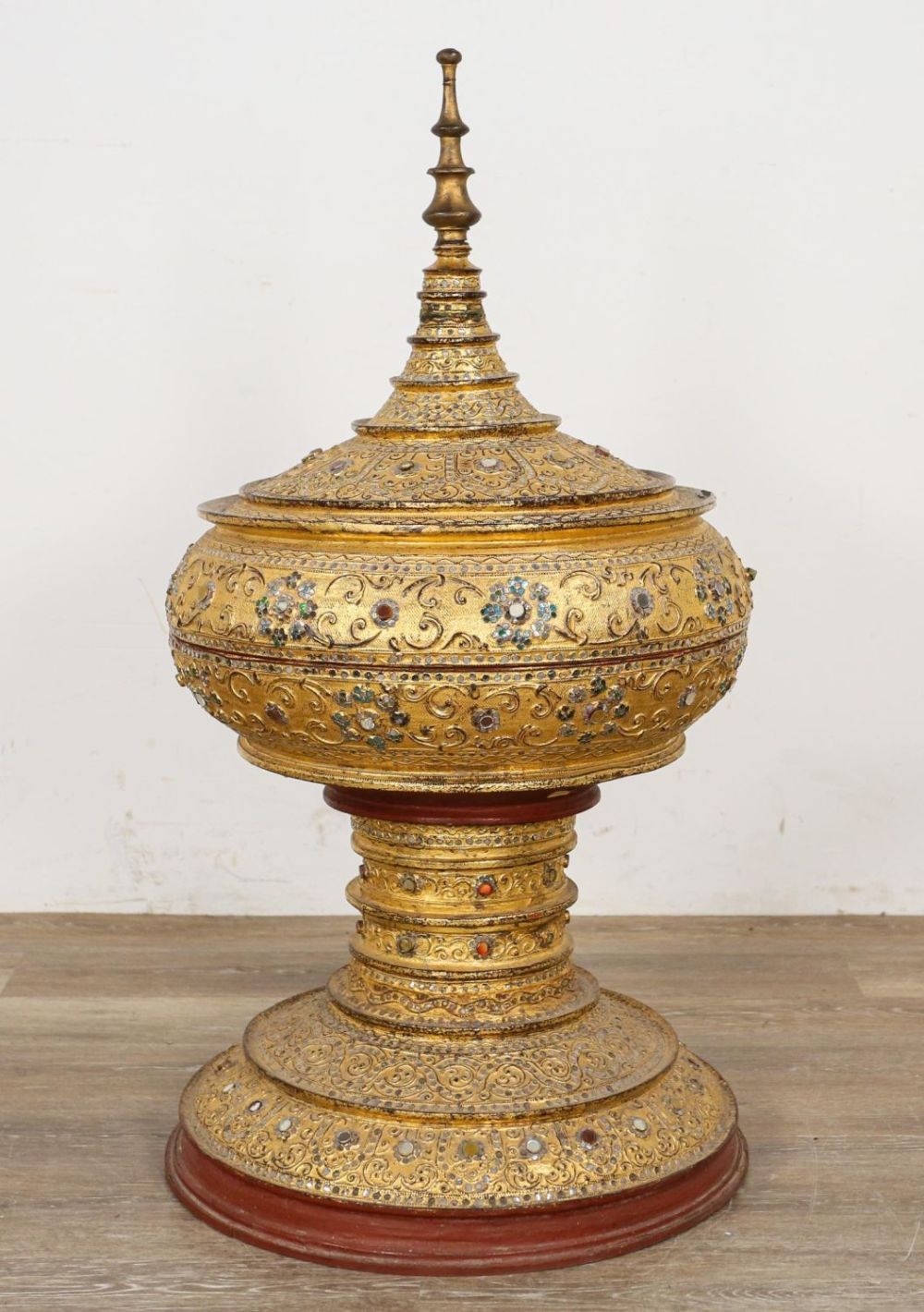 Lot 169: Thai Stupa or Offering Vessel
