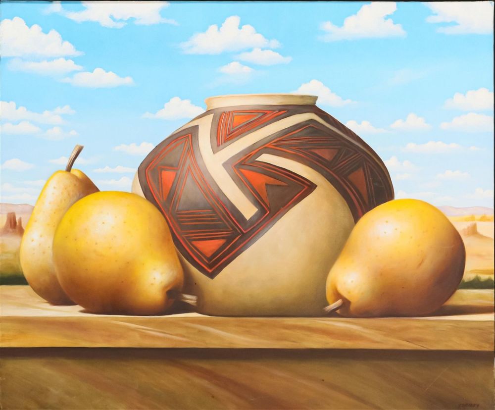 Lot 201: James Tormey Oil on Canvas Still Life