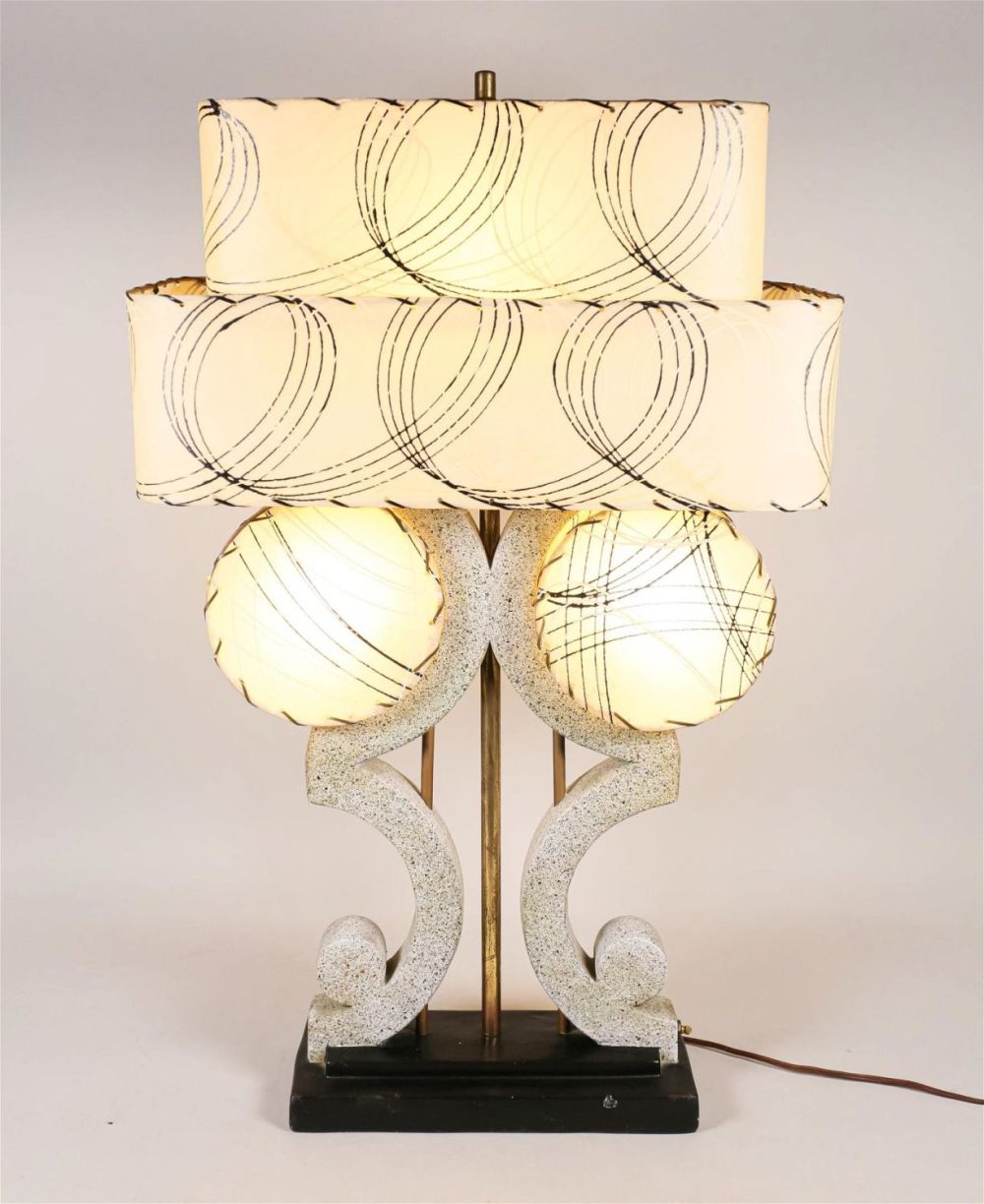 Lot 217: Royal Lamp Chicago Mid-Century Modern Table Lamp