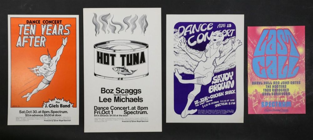 Lot 260: 4 Concert Posters Hot Tuna & Savoy Brown