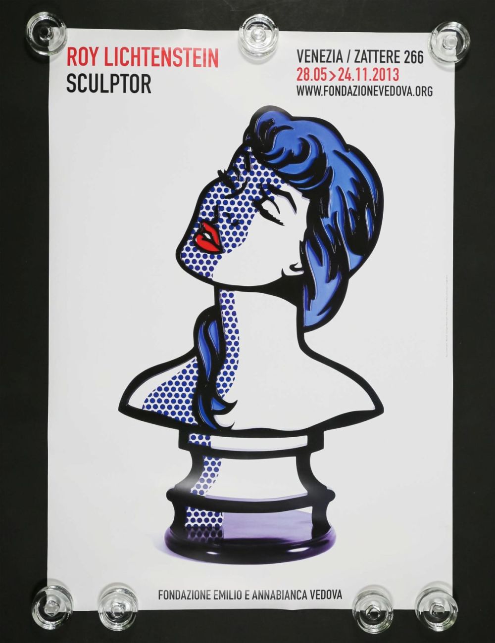 Lot 269: Roy Lichtenstein Fondazione Vedova 2013 Poster