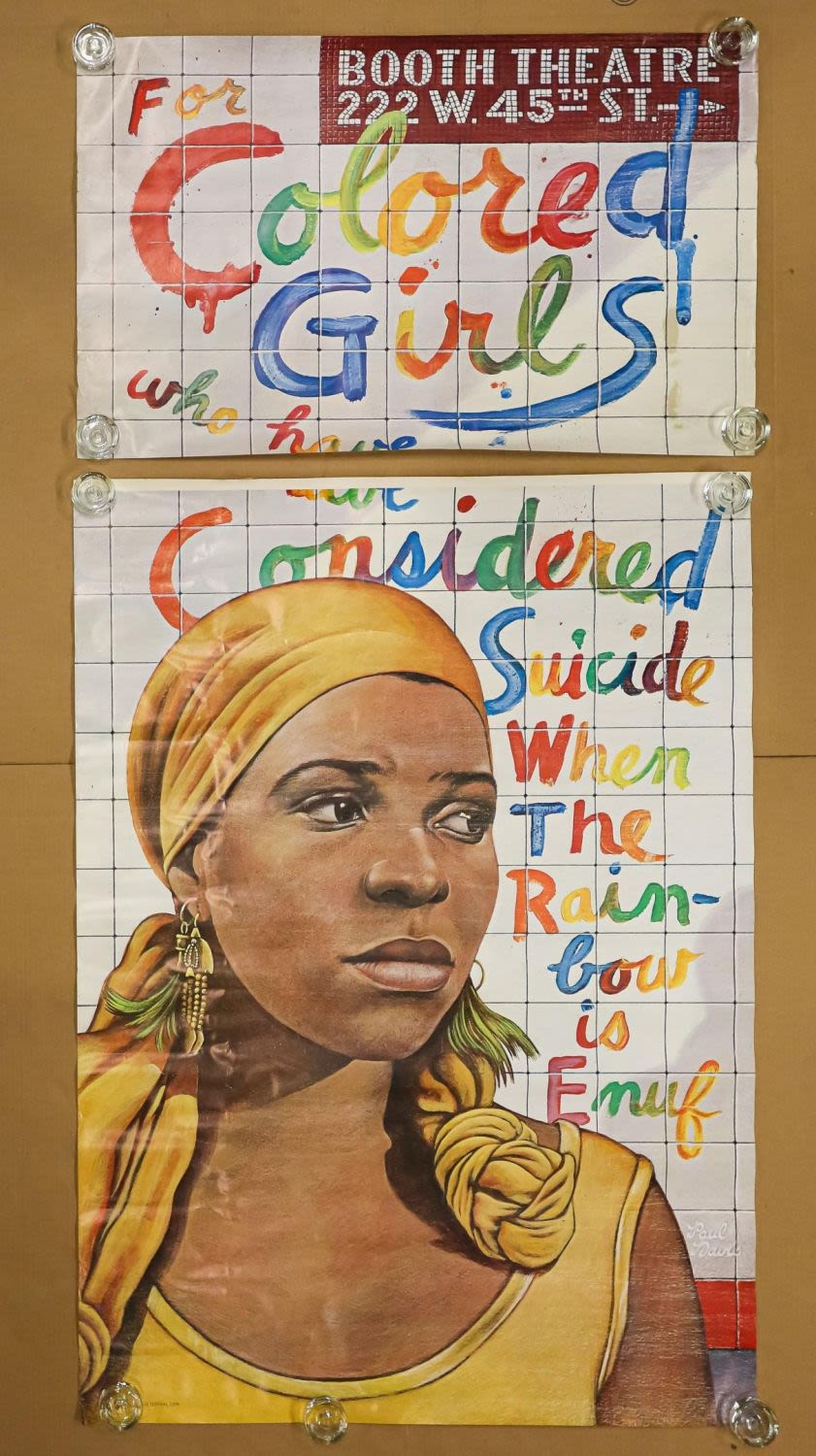 Lot 272: Paul Davis Theatre Poster