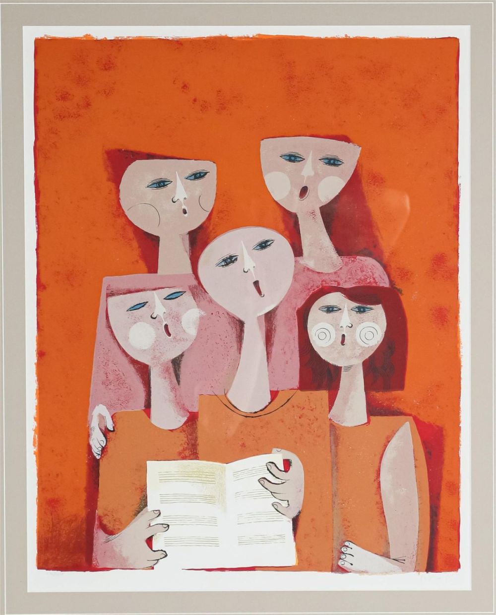 Lot 329: Sami Briss Lithograph