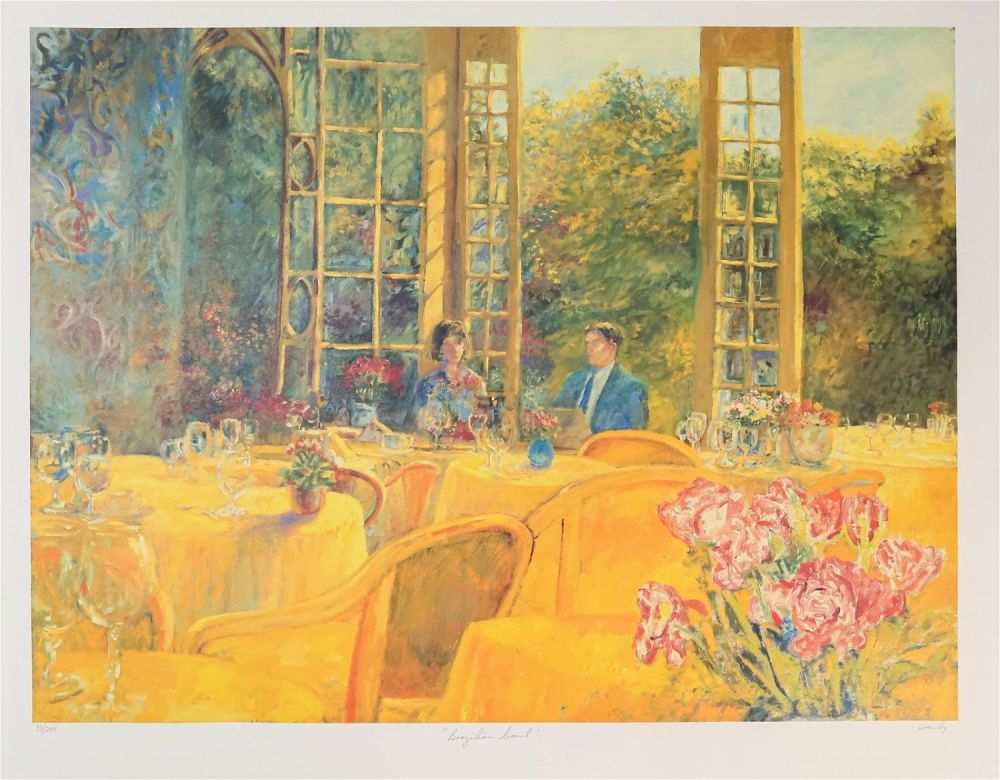 Lot 366: Joseph William Dawley Print Brazilian Court
