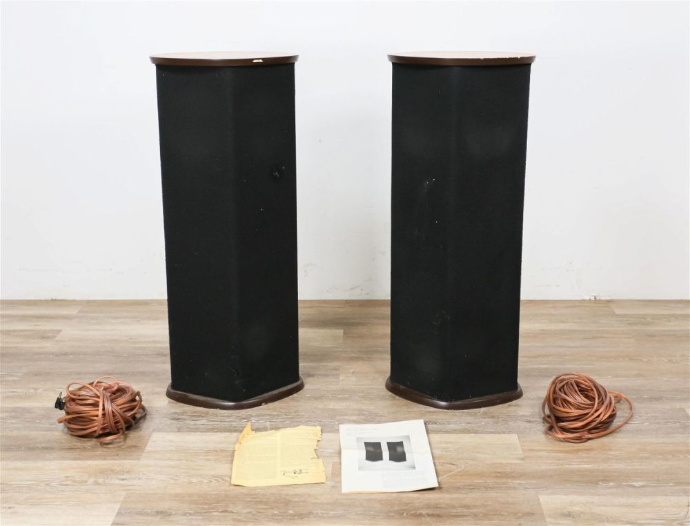 Lot 382: Pair of 1978 DCM Time Window Speakers