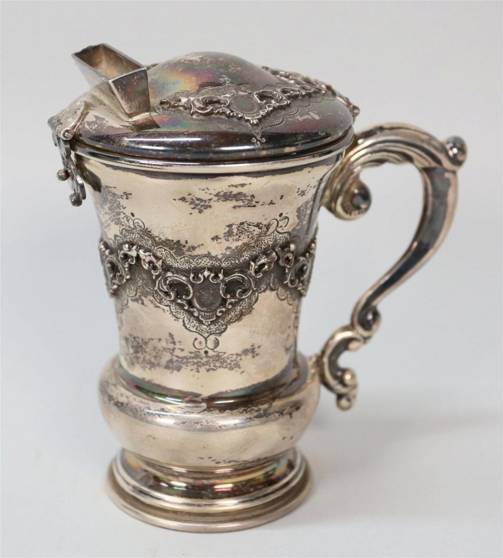 Lot 187: Sterling Tzedakah Box