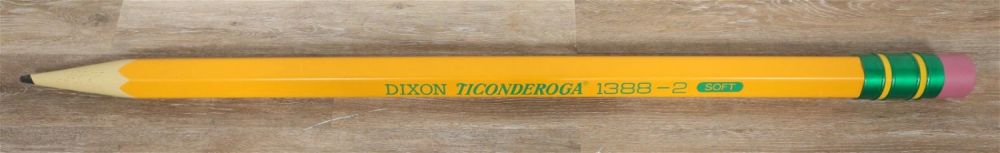 Lot 230: Oversized Ticonderoga Pencil Store Display