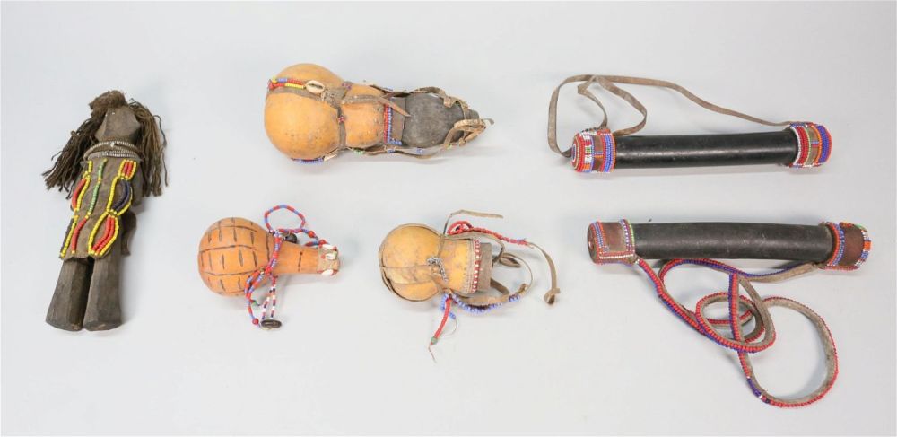 Lot 247: Lot of African Ethnographic Items