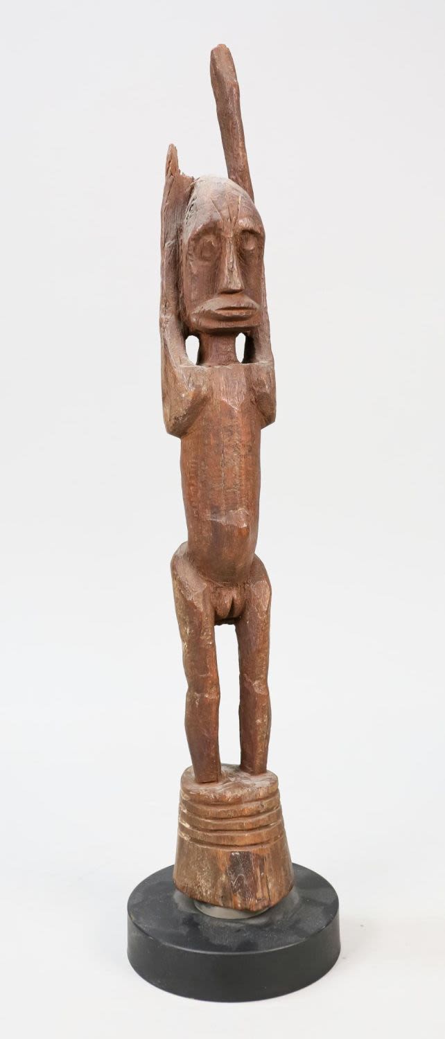 Lot 257: Raised Arms Figure Dogon Mali
