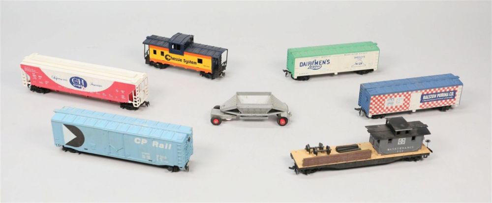 Lot 277: 7 Model Trains