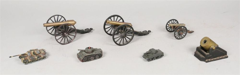 Lot 279: Cannons and Tanks