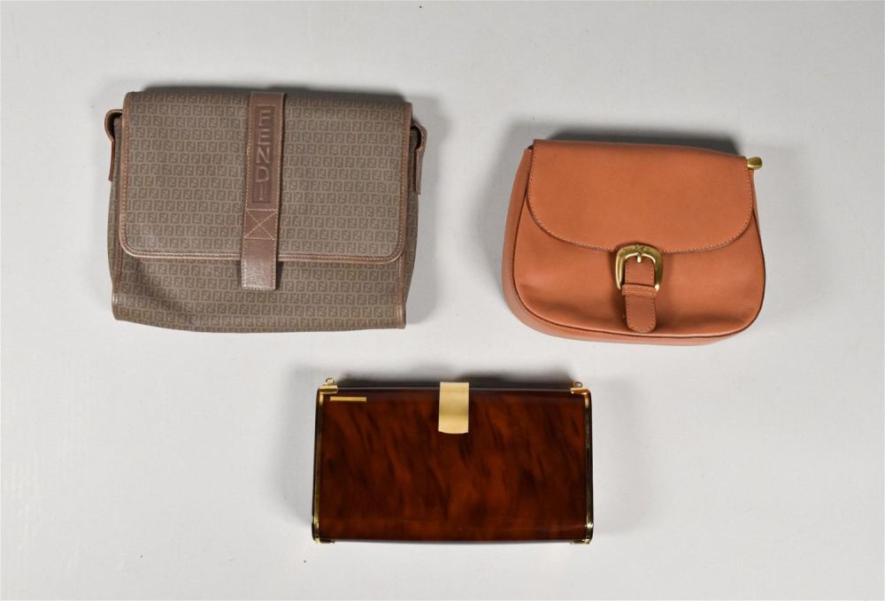 Lot 327: Grouping of Vintage Fendi, Picasso, Ipes Handbags