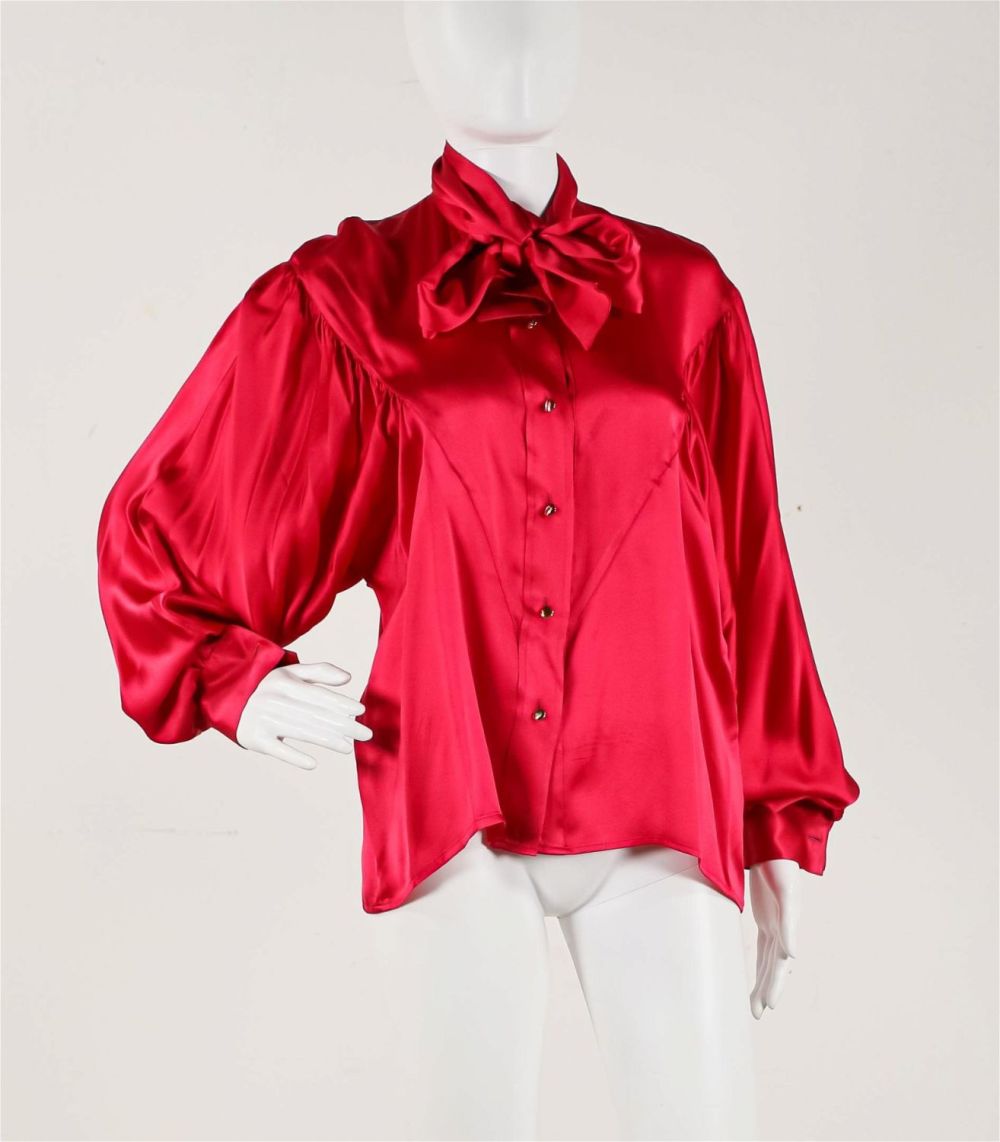 Lot 336: Thierry Mugler Silk Blouse