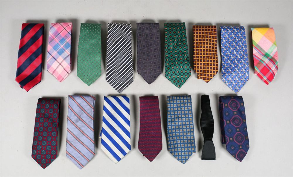 Lot 354: Grouping of Men's Silk Ties