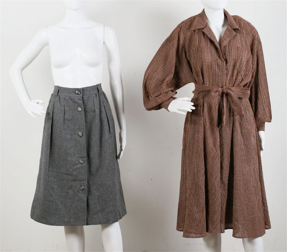 Lot 380: Grouping of Vintage Skirt and Dress