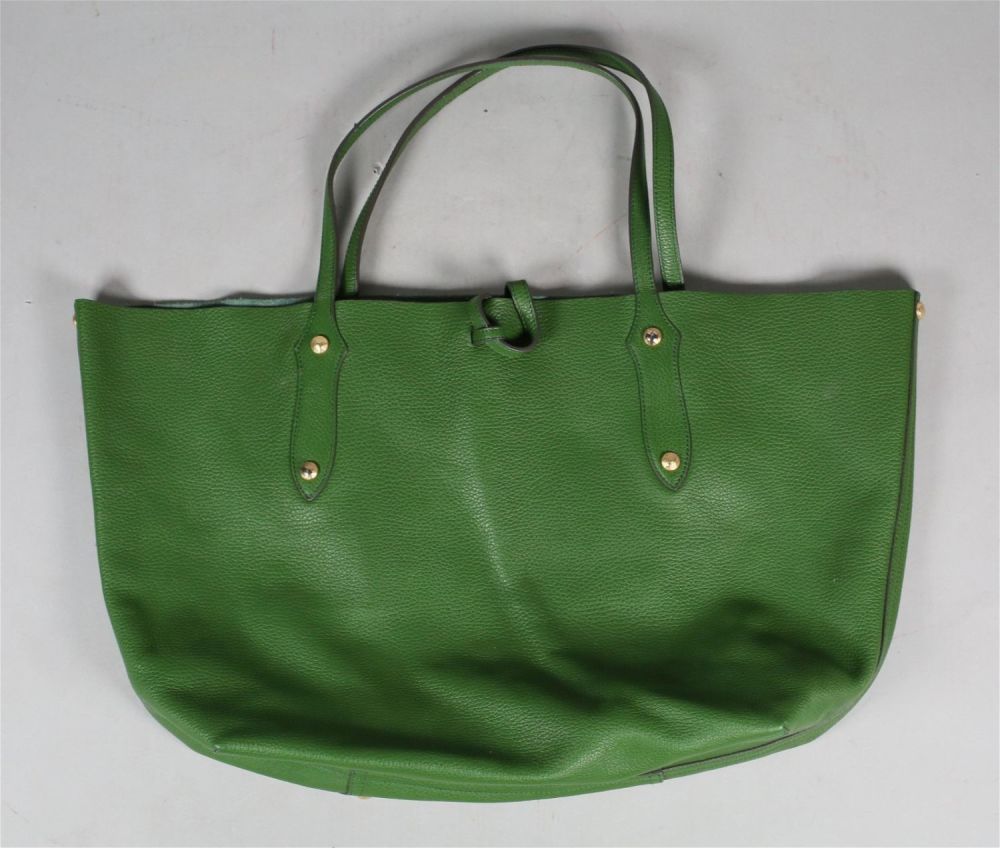 Lot 387: Annabel Ingall Large Leather Tote Bag