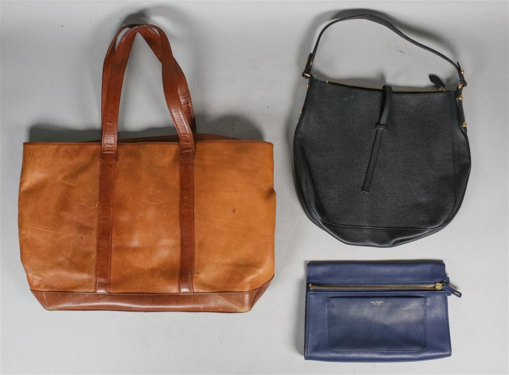 Lot 389: Grouping of Leather Bags