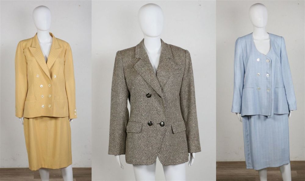 Lot 393: Group of Vintage Women's Suits and Jackets
