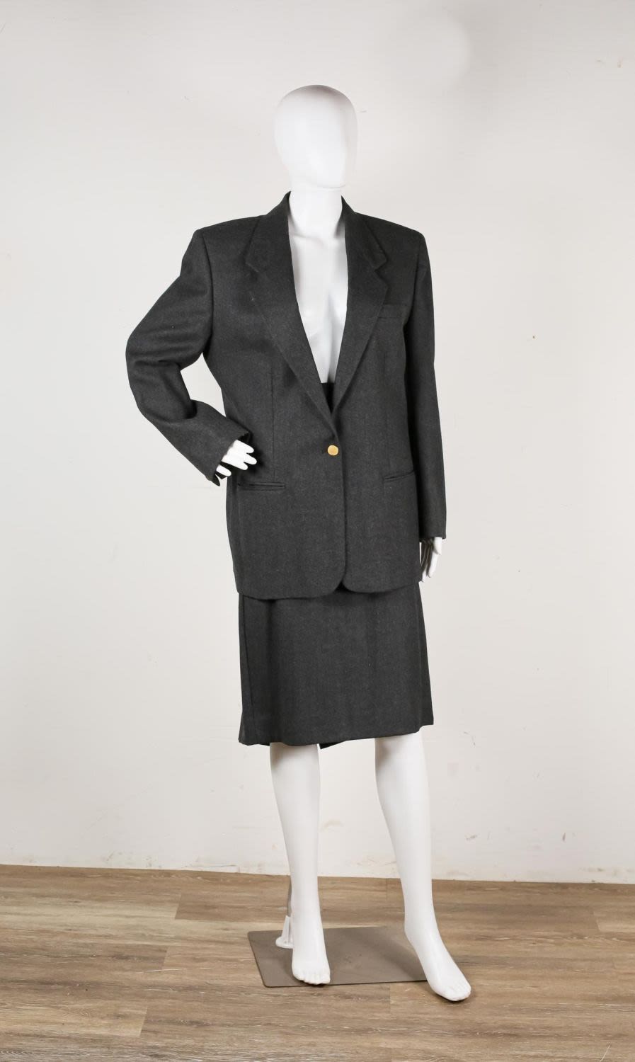 Lot 396: Brooks Brothers Wool Skirt Suit