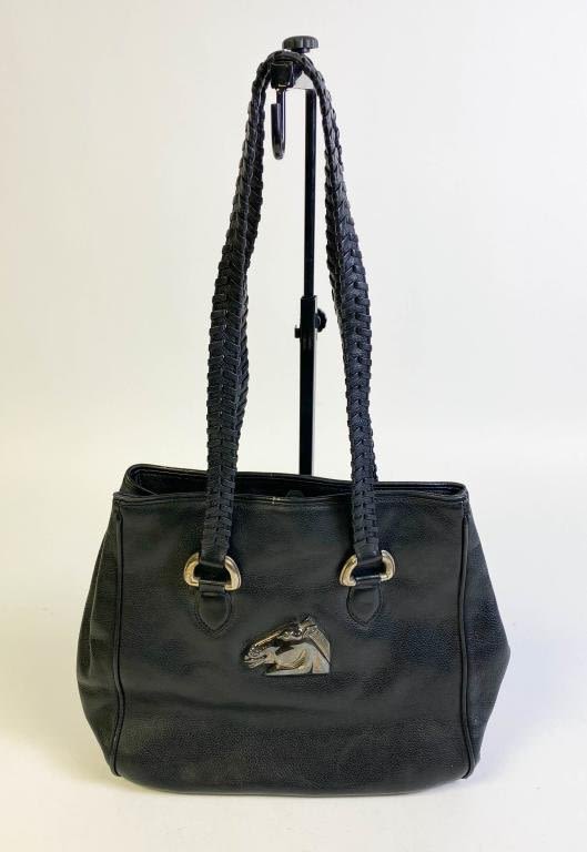 Lot 401: Barry Kieselstein-Cord Black Leather Purse