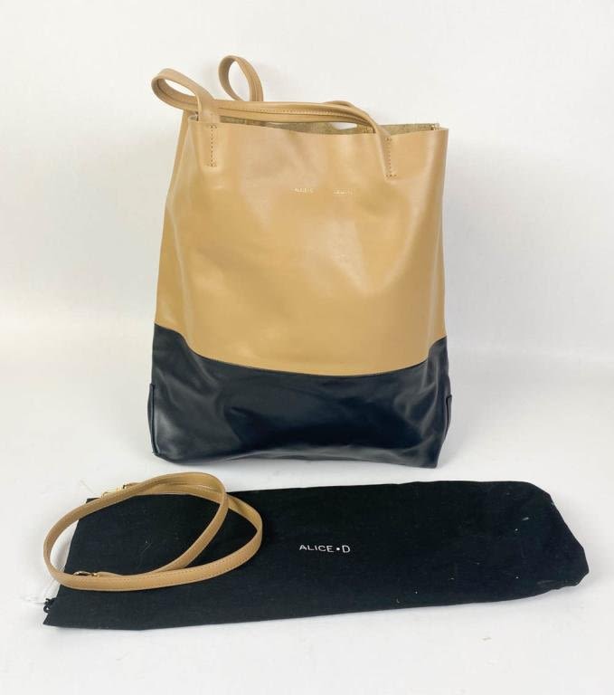 Lot 406: Alice D. Leather Milano Tote