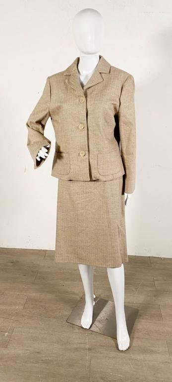 Lot 410: Barney's Wool Skirt Suit