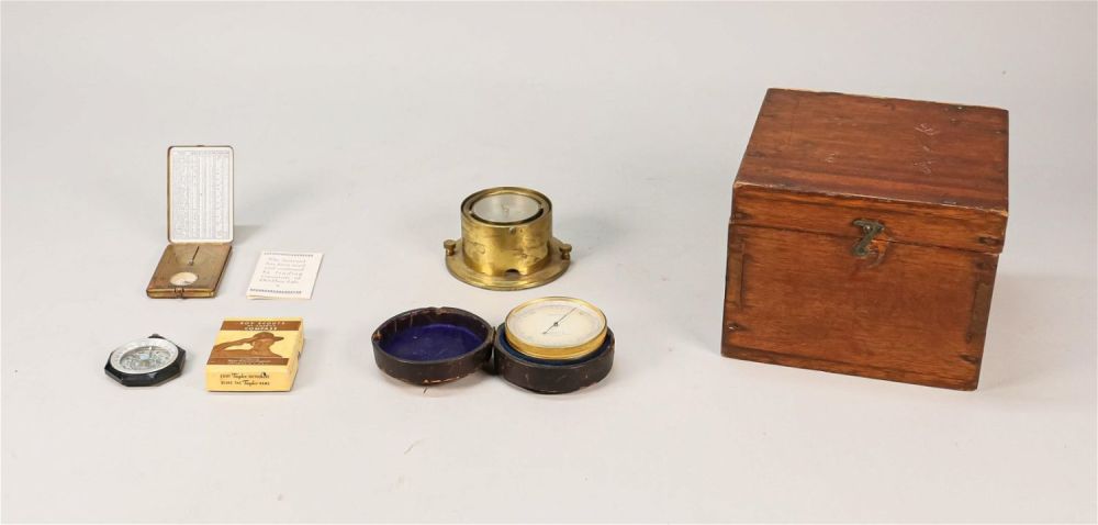 Lot 166: Compass & Barometer Lot