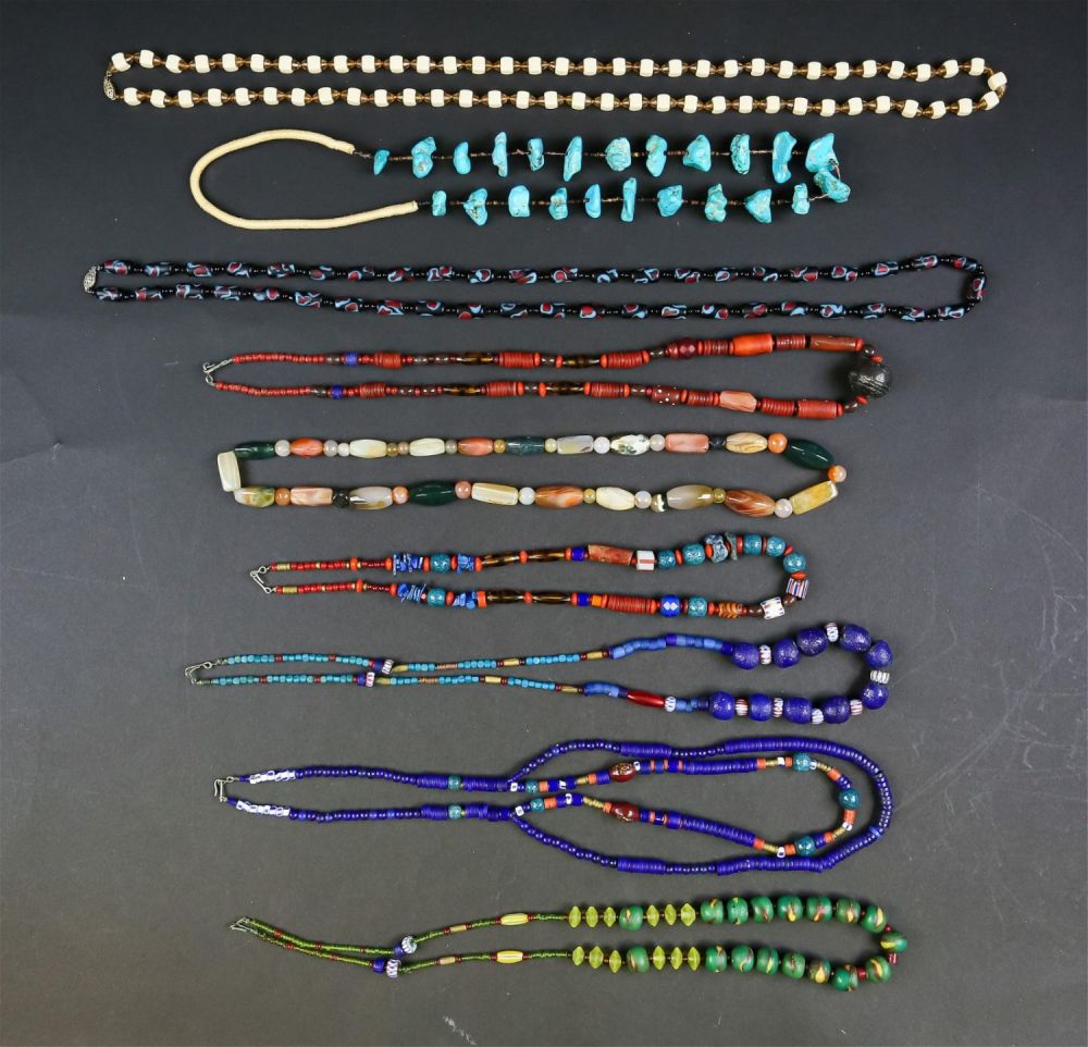 Lot 173: Lot of Beaded Necklaces
