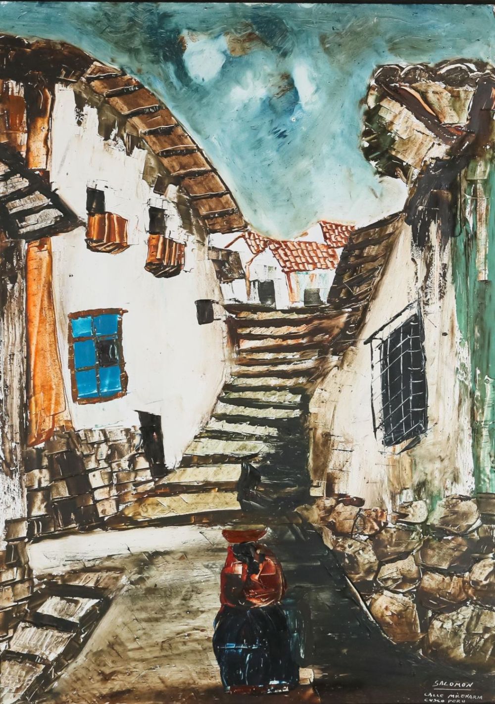 Lot 190: Amilcar Salomon Zorrilla Oil on Board