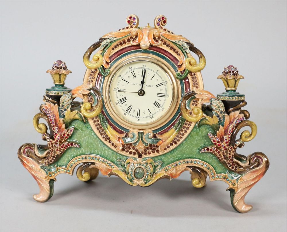 Lot 209: Jay Strongwater Limited Edition Clock
