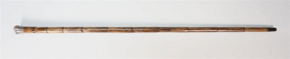 Lot 241: Gorham Sterling Silver Mounted Dress Cane