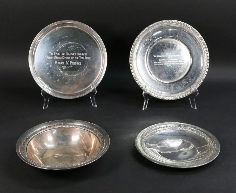 Lot 246: 4 Piece Sterling Lot
