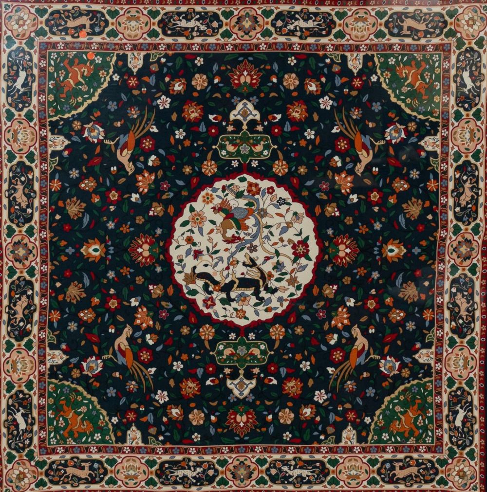 Lot 296: Printed Silk Scarf The Textile Museum