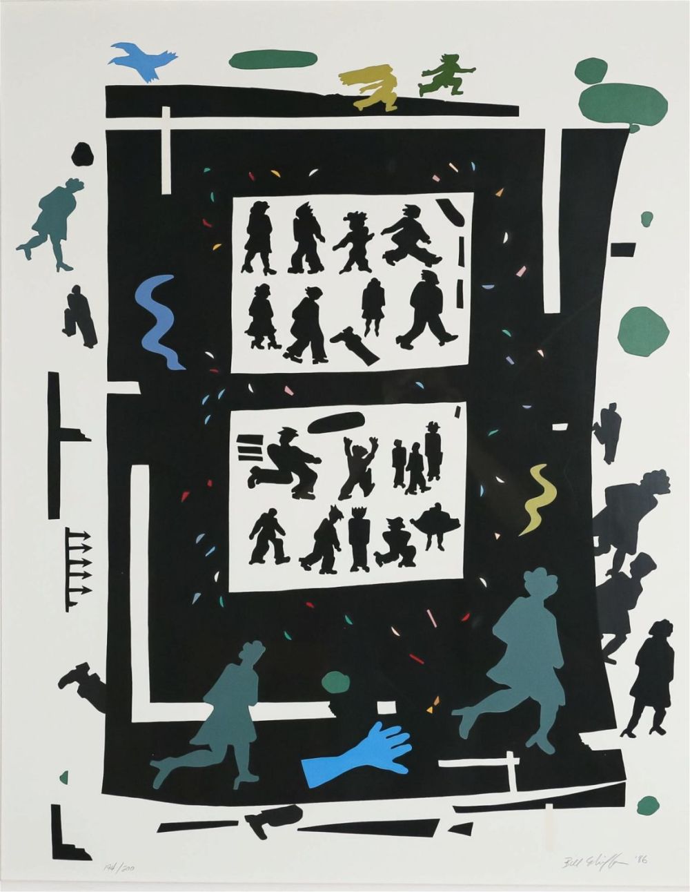 Lot 316: Bill Schiffer Lithograph