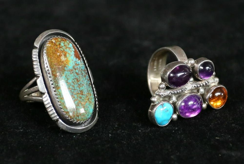 Lot 363: Will Denetdale & Lee Bennett Rings