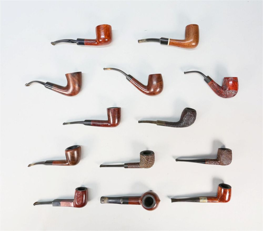 Lot 388: 14 Vintage Tobacco Pipes