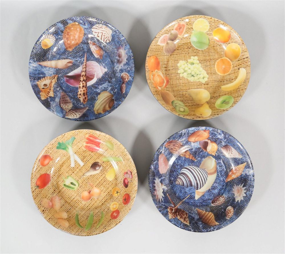 Lot 408: 4 Pablo Manzoni Glass Bowls