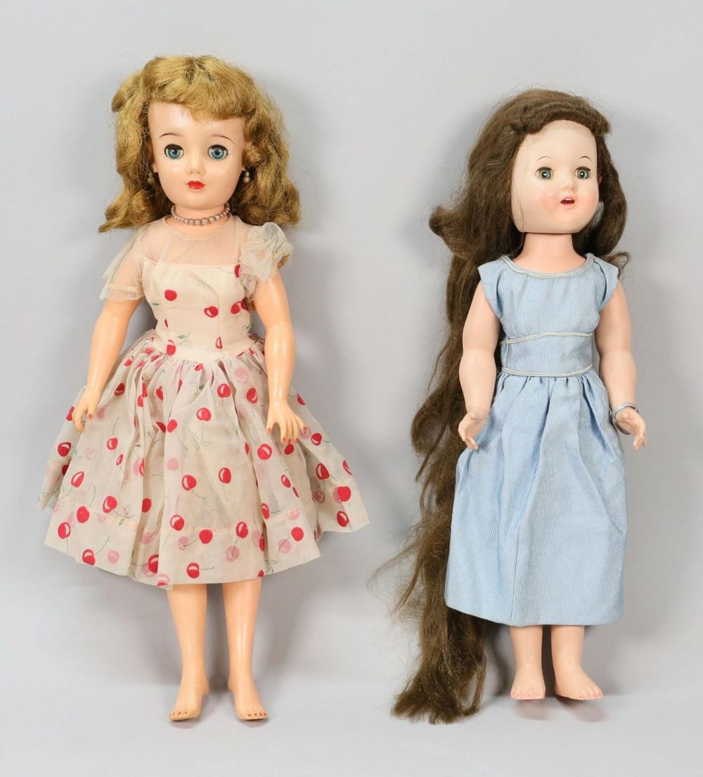 Lot 155: 2 Vintage Dolls